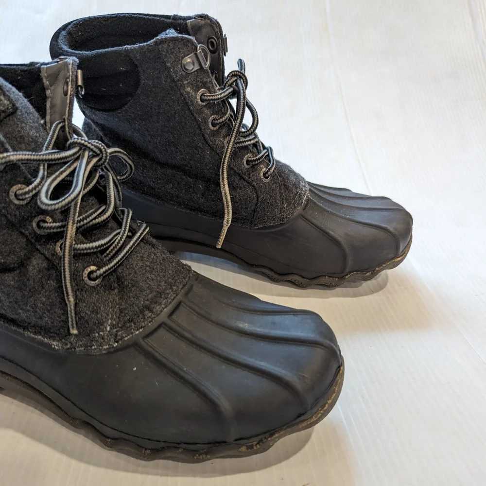 SPERRY Men's Avenue water resistant thinsulate wool blend lace-up duck boots